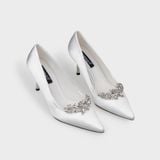 Giày Nữ Cao Gót Bít Mũi Nhọn CHRISTINA-Q GBN454H