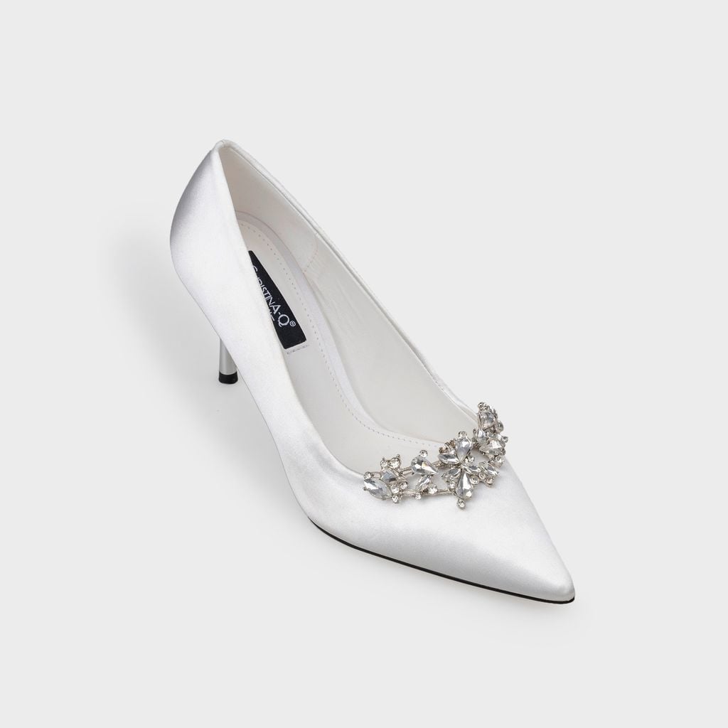 Giày Nữ Cao Gót Bít Mũi Nhọn CHRISTINA-Q GBN454H