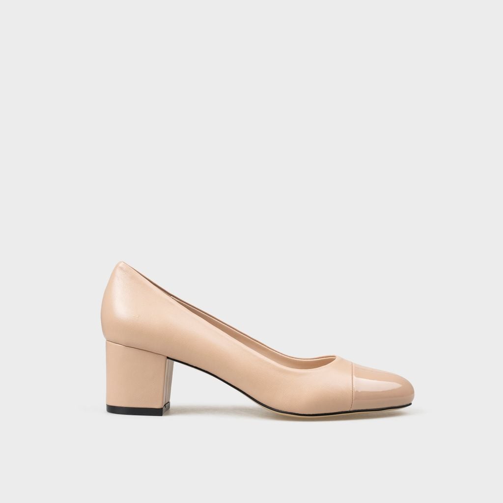 Giày Nữ Cao Gót Bít Mũi Tròn CHRISTINA-Q GBT116I