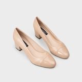 Giày Nữ Cao Gót Bít Mũi Tròn CHRISTINA-Q GBT116I