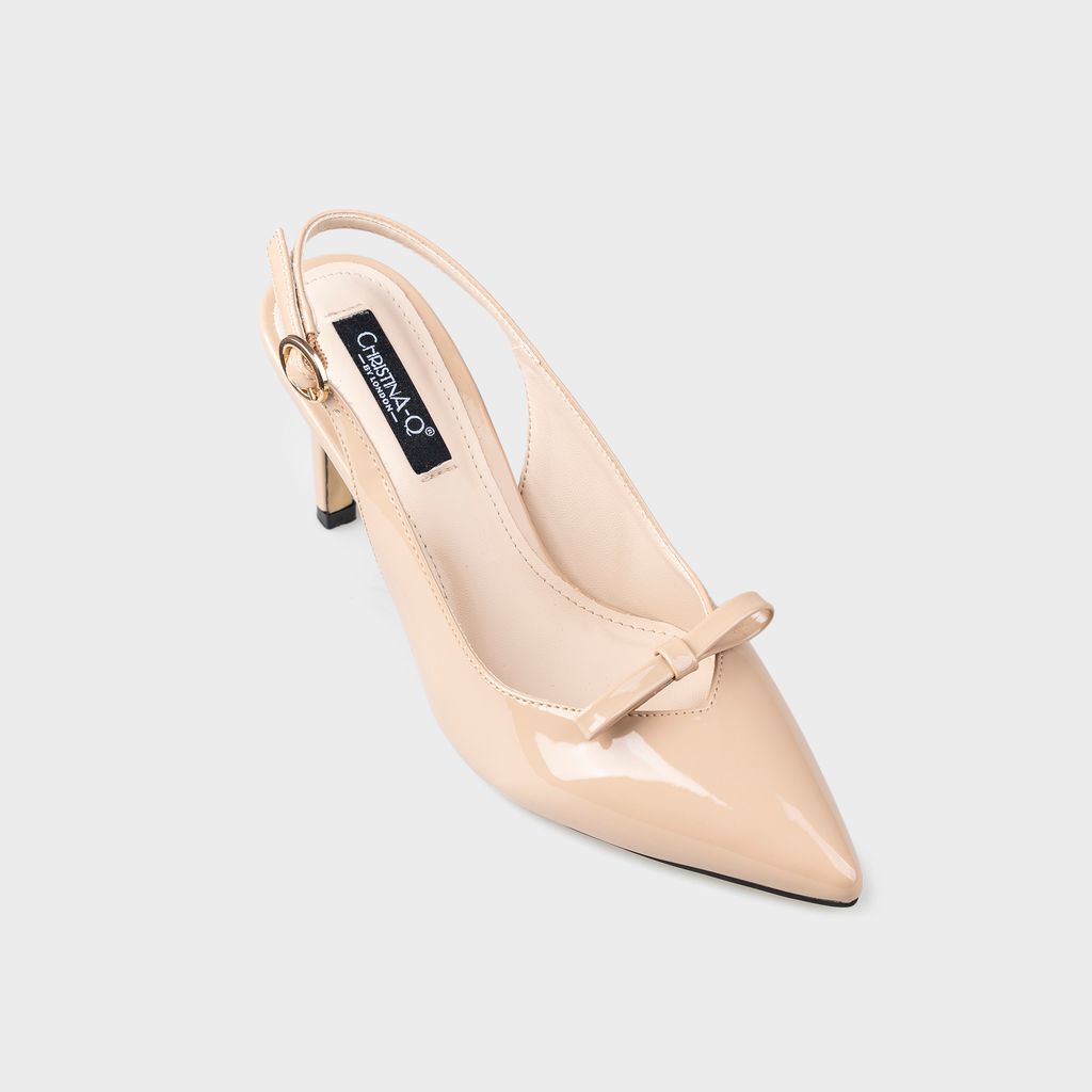 Giày Nữ Cao Gót Bít Mũi Nhọn CHRISTINA-Q GBN429H