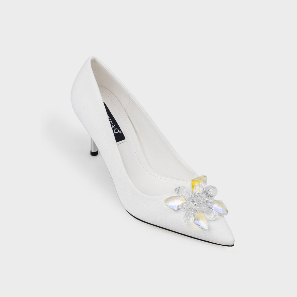 Giày Nữ Cao Gót Bít Mũi Nhọn CHRISTINA-Q GBN463H