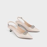 Giày Nữ Cao Gót Bít Mũi Nhọn CHRISTINA-Q GBN408G