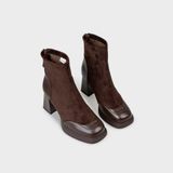 Giày Boots Nữ Mũi Vuông CHRISTINA-Q BOV037H