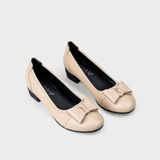 Giày Nữ Cao Gót Bít Mũi Tròn CHRISTINA-Q GBT114H