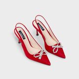 Giày Nữ Cao Gót Bít Mũi Nhọn CHRISTINA-Q GBN456H
