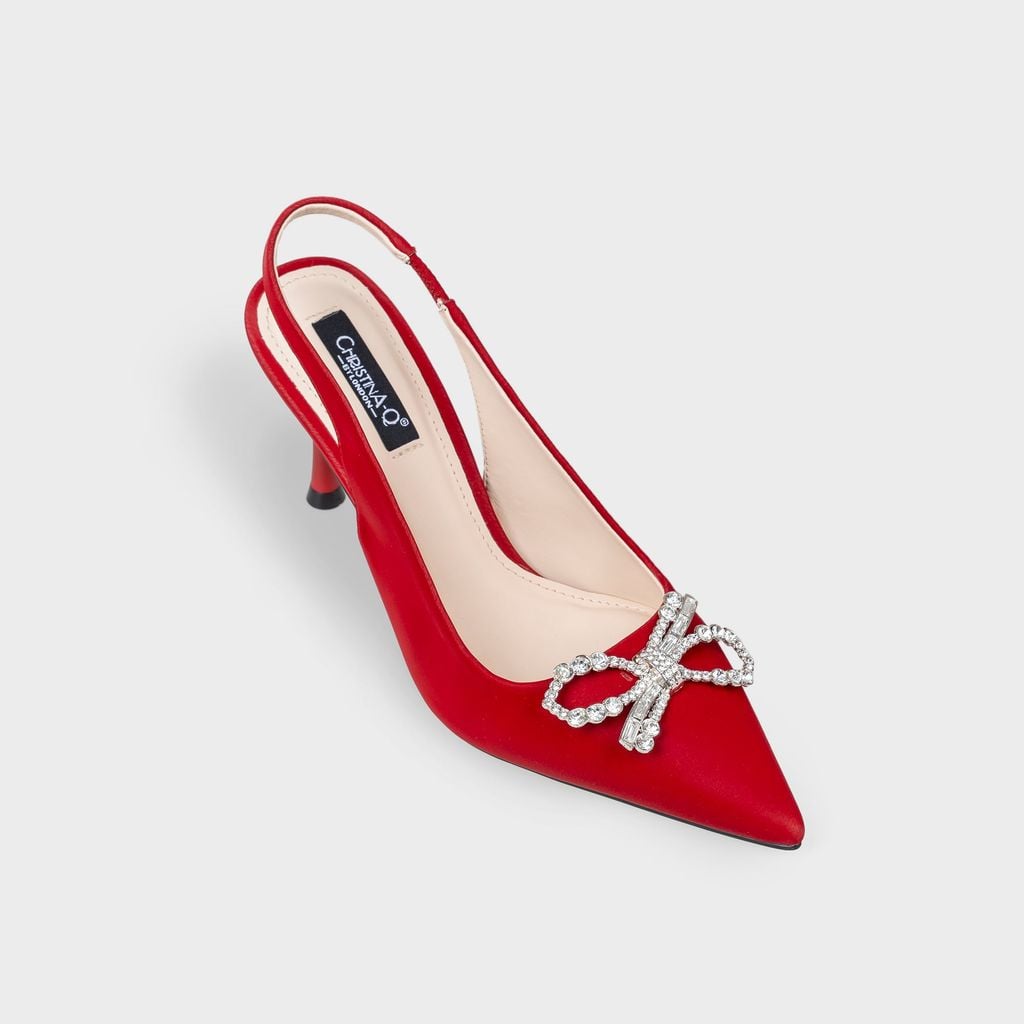 Giày Nữ Cao Gót Bít Mũi Nhọn CHRISTINA-Q GBN456H