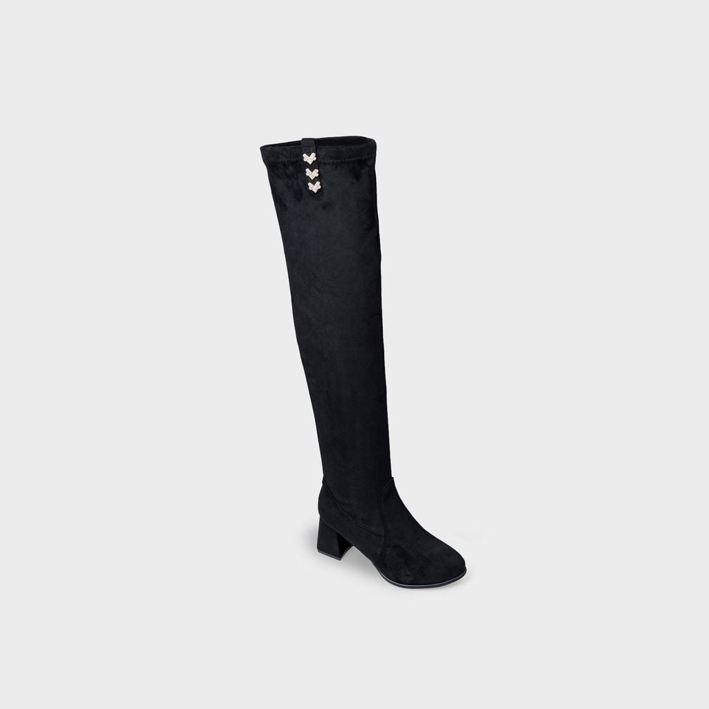 Giày Boots Nữ Mũi Tròn CHRISTINA-Q BOT141H
