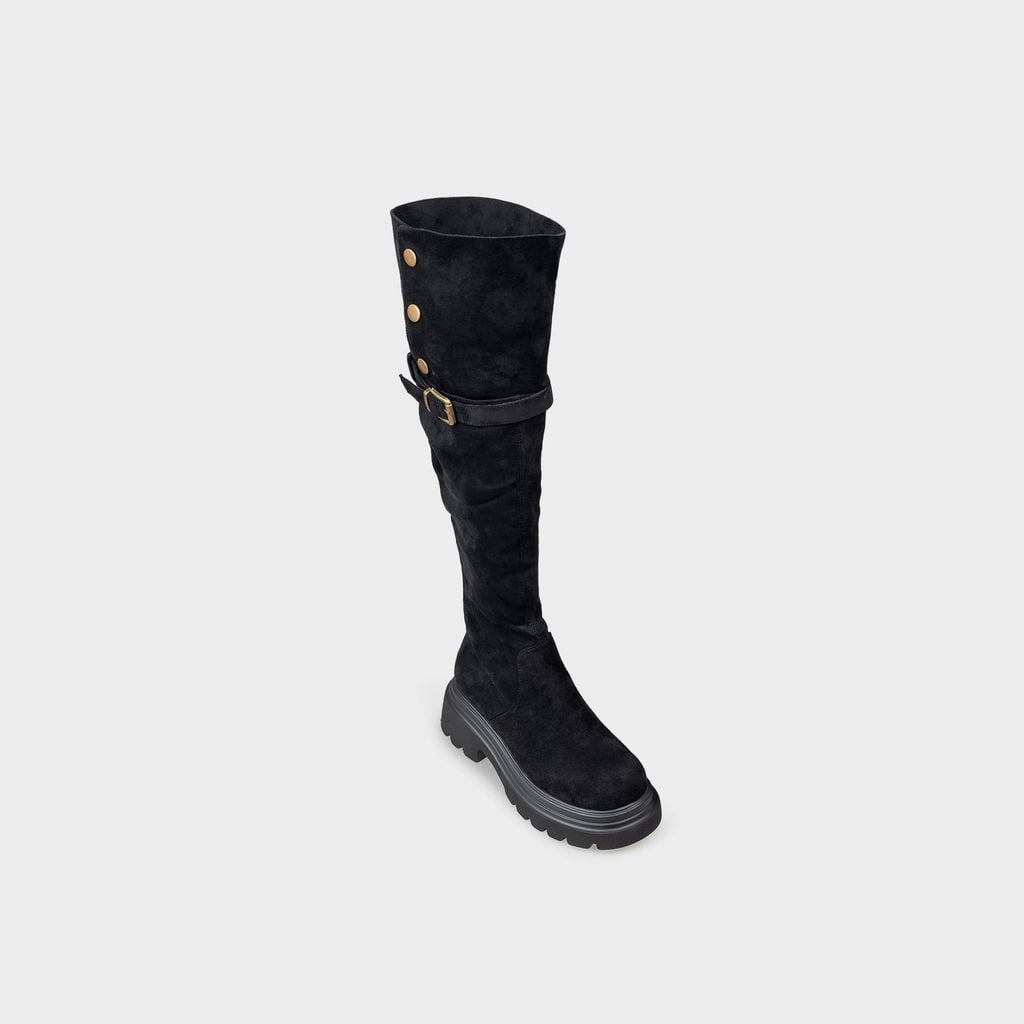 Giày Boots Nữ Mũi Tròn CHRISTINA-Q BOT130I