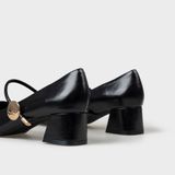 Giày Nữ Cao Gót Bít Mũi Vuông CHRISTINA-Q GBV165I