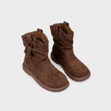 Giày Boots Nữ Mũi Tròn CHRISTINA-Q BOT132H