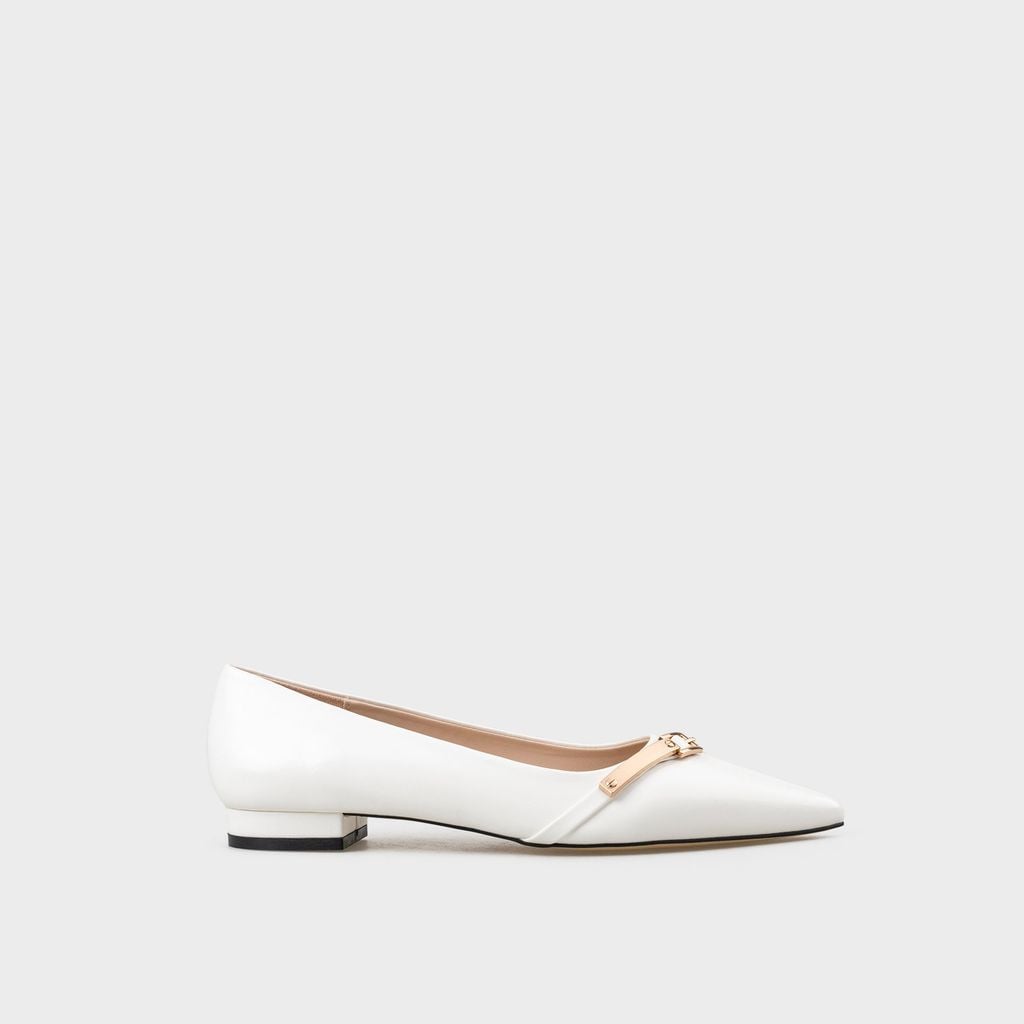 Giày Búp Bê Nữ Mũi Nhọn ChristinA-Q GBB199H