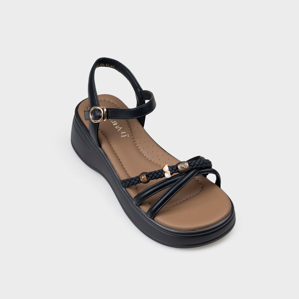 Giày Sandals Nữ Đế Xuồng CHRISTINA-Q XDX164K