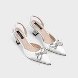 Giày Nữ Cao Gót Bít Mũi Nhọn CHRISTINA-Q GBN433H