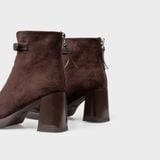 Giày Boots Nữ Mũi Vuông CHRISTINA-Q BOV027H