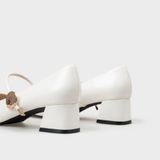 Giày Nữ Cao Gót Bít Mũi Vuông CHRISTINA-Q GBV165I