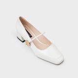 Giày Nữ Cao Gót Bít Mũi Vuông CHRISTINA-Q GBV165I