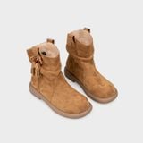 Giày Boots Nữ Mũi Tròn CHRISTINA-Q BOT132H