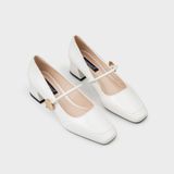 Giày Nữ Cao Gót Bít Mũi Vuông CHRISTINA-Q GBV165I