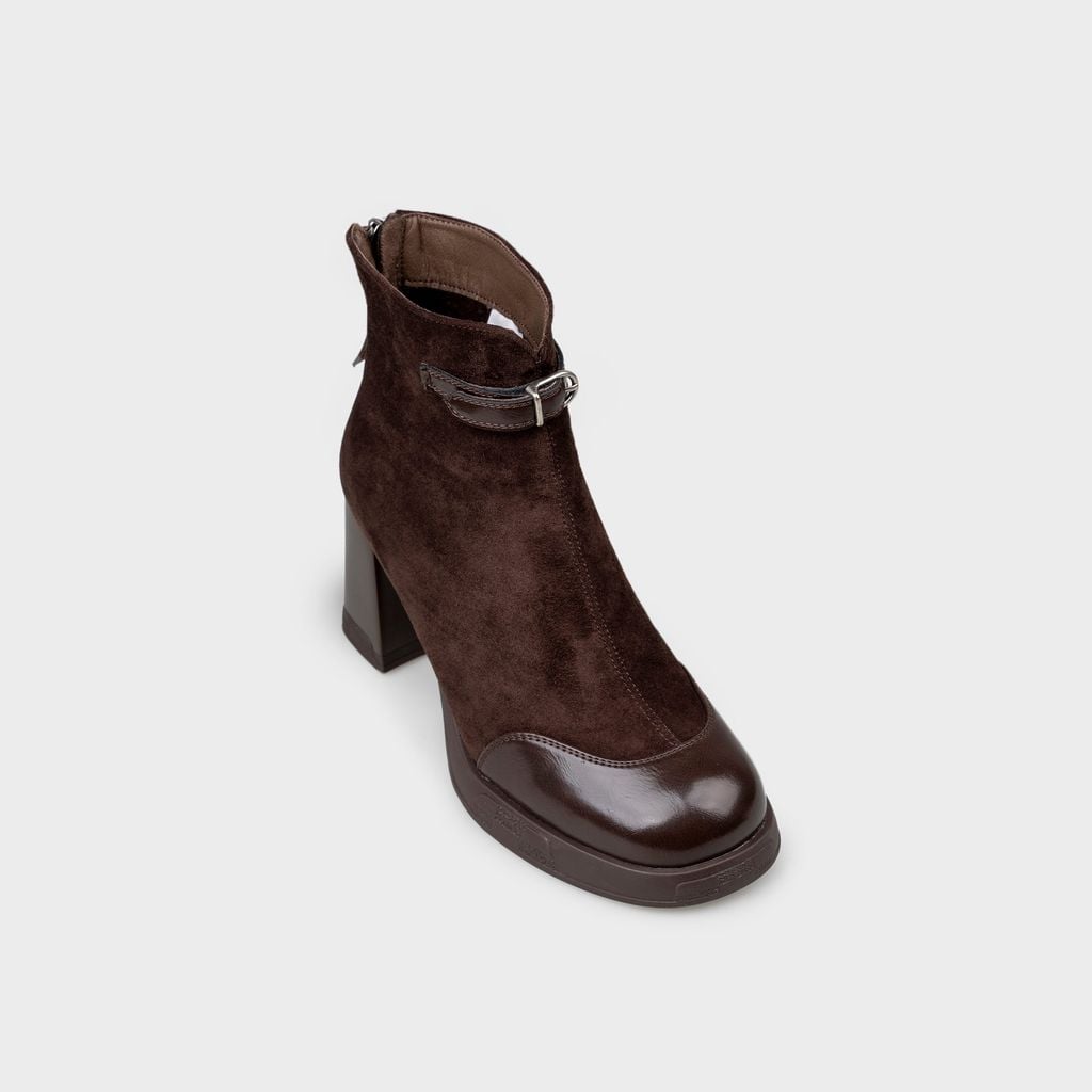 Giày Boots Nữ Mũi Vuông CHRISTINA-Q BOV027H