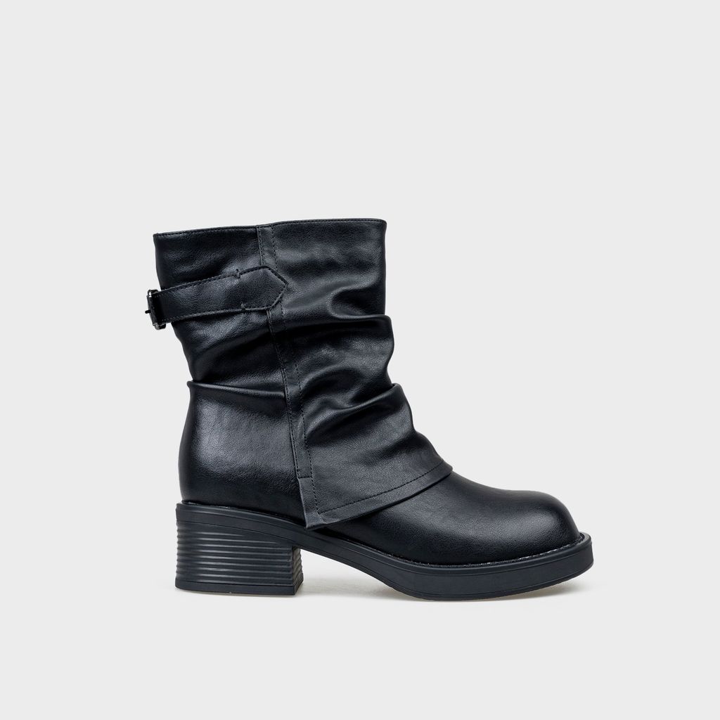 Giày Boots Nữ Mũi Tròn CHRISTINA-Q BOT128H