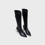 Giày Boots Nữ Cao Cổ Mũi Nhọn CHRISTINA-Q BON014H