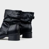 Giày Boots Nữ Mũi Tròn CHRISTINA-Q BOT128H