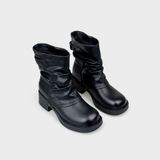 Giày Boots Nữ Mũi Tròn CHRISTINA-Q BOT128H