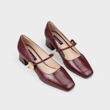 Giày Nữ Cao Gót Bít Mũi Vuông CHRISTINA-Q GBV165I