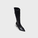 Giày Boots Nữ Cao Cổ Mũi Nhọn CHRISTINA-Q BON014H