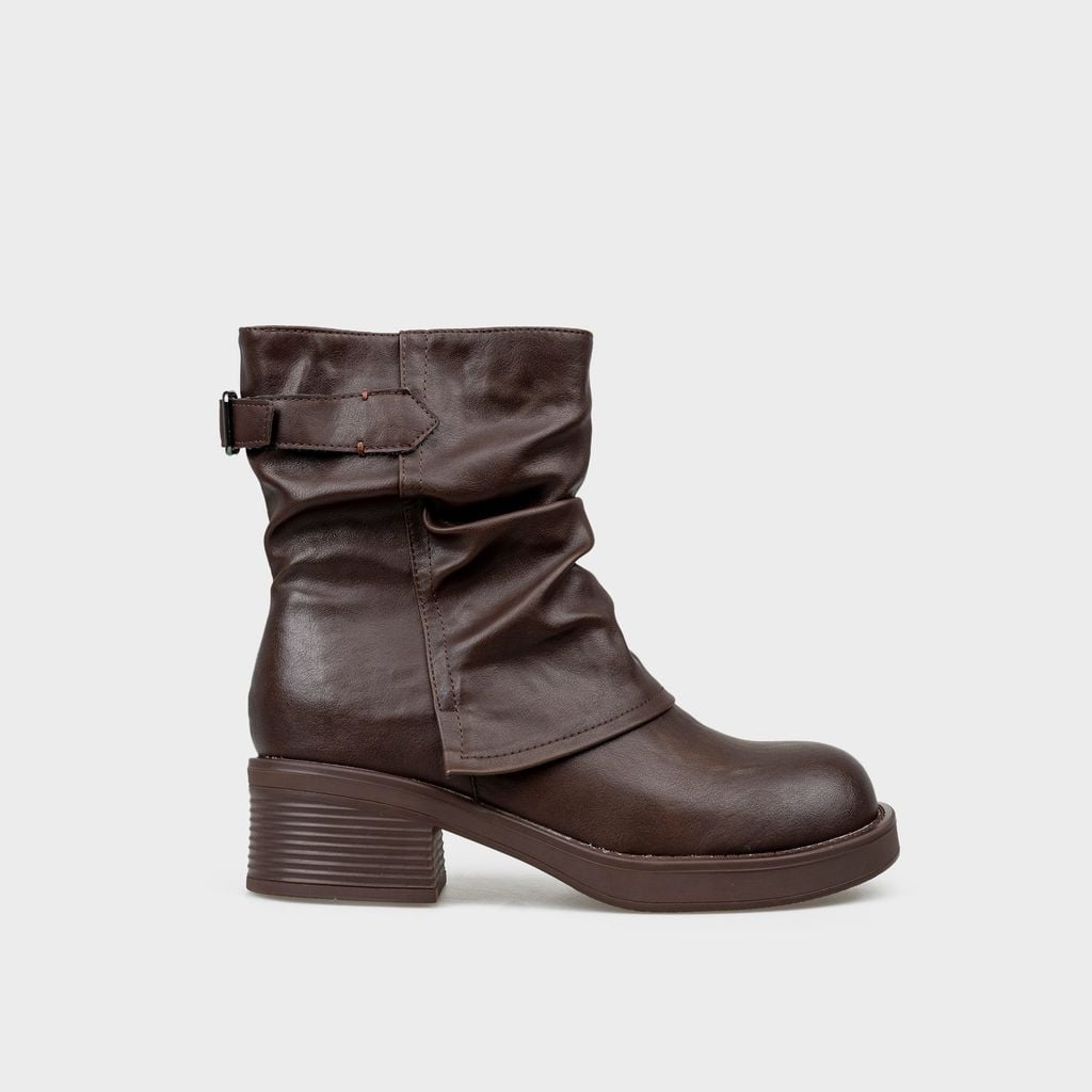 Giày Boots Nữ Mũi Tròn CHRISTINA-Q BOT128H