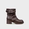 Giày Boots Nữ Mũi Tròn CHRISTINA-Q BOT128H