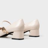 Giày Nữ Cao Gót Bít Mũi Vuông CHRISTINA-Q GBV165I