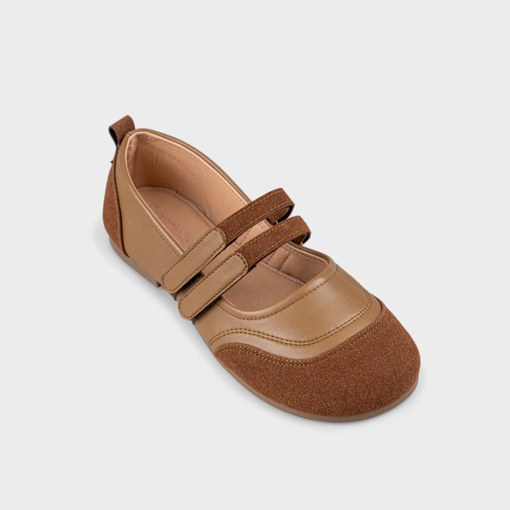 Giày Búp Bê Nữ Mũi Tròn CHRISTINA-Q GBB201H