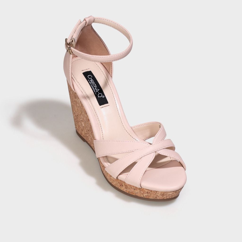 Giày Sandals Nữ Đế Xuồng CHRISTINA-Q XDX149G