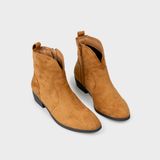 Giày Boots Nữ Mũi Tròn CHRISTINA-Q BOT139H