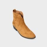 Giày Boots Nữ Mũi Tròn CHRISTINA-Q BOT139H
