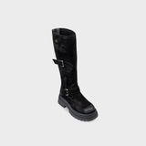 Giày Boots Nữ Mũi Tròn CHRISTINA-Q BOT133H