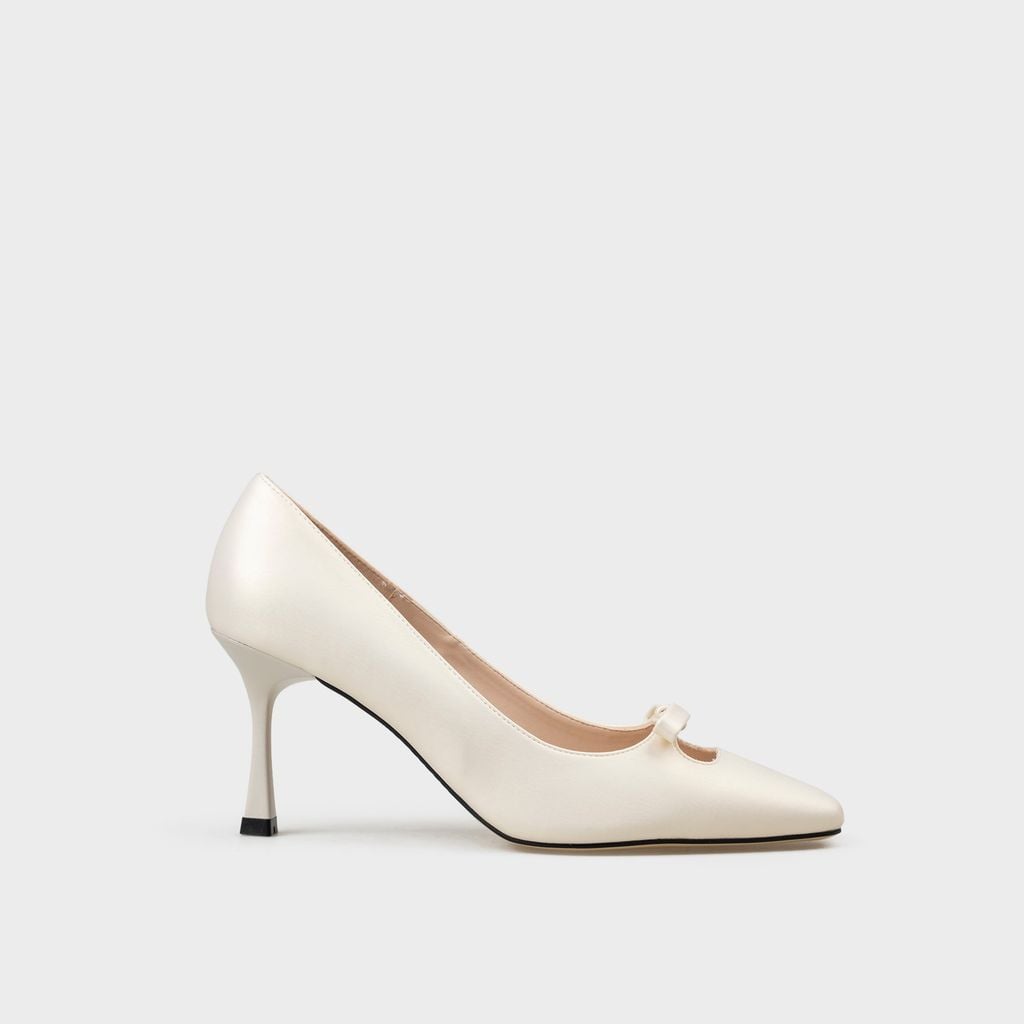 Giày Nữ Cao Gót Bít Mũi Vuông CHRISTINA-Q GBV179I