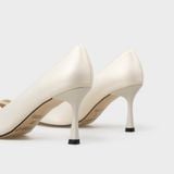 Giày Nữ Cao Gót Bít Mũi Vuông CHRISTINA-Q GBV179I