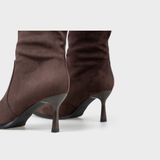 Giày Boots Nữ Cao Cổ Mũi Nhọn CHRISTINA-Q BON013H