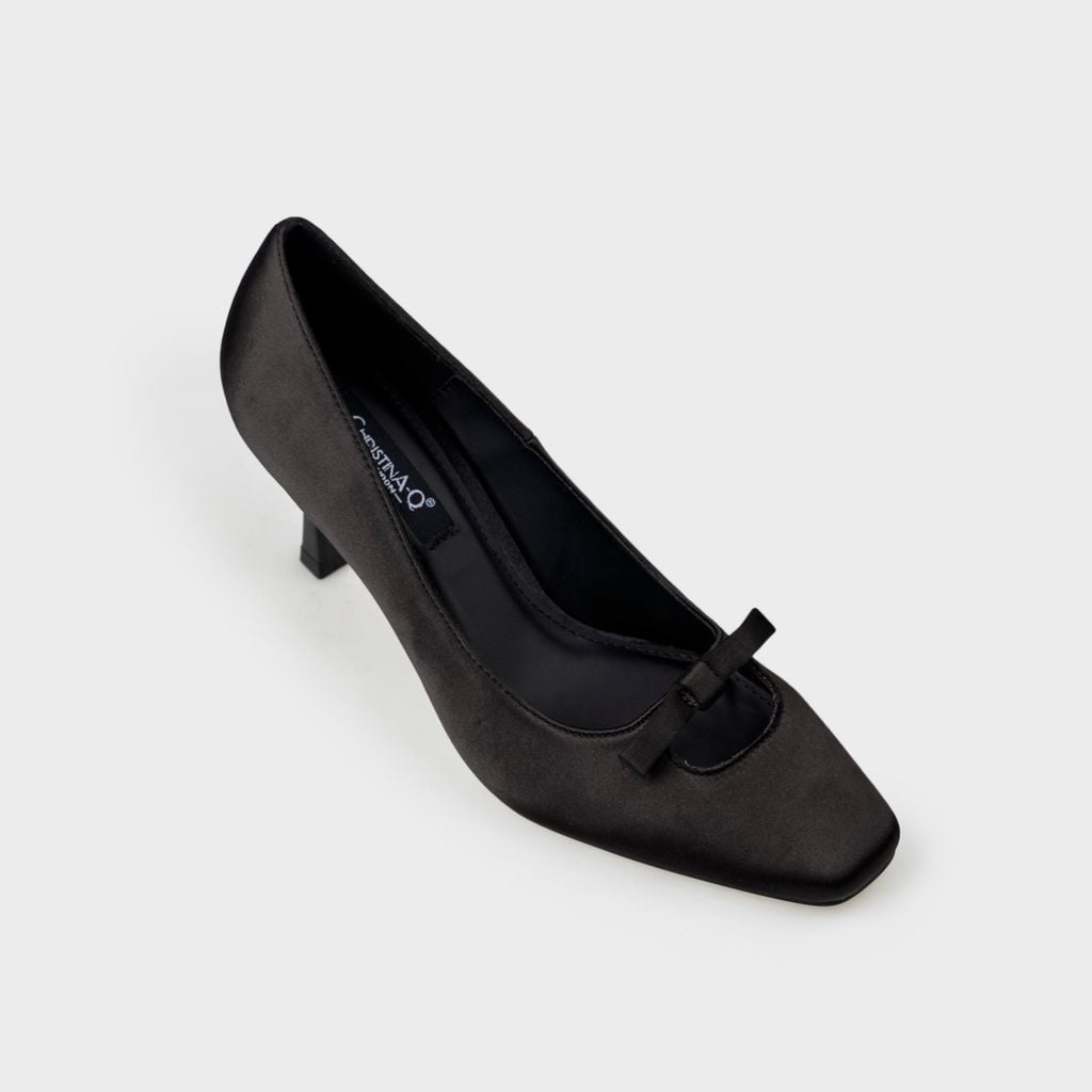 Giày Nữ Cao Gót Bít Mũi Vuông CHRISTINA-Q GBV179I