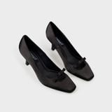 Giày Nữ Cao Gót Bít Mũi Vuông CHRISTINA-Q GBV179I