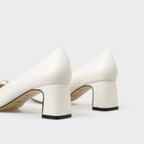 Giày Nữ Cao Gót Bít Mũi Tròn CHRISTINA-Q GBT115I