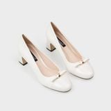 Giày Nữ Cao Gót Bít Mũi Tròn CHRISTINA-Q GBT115I