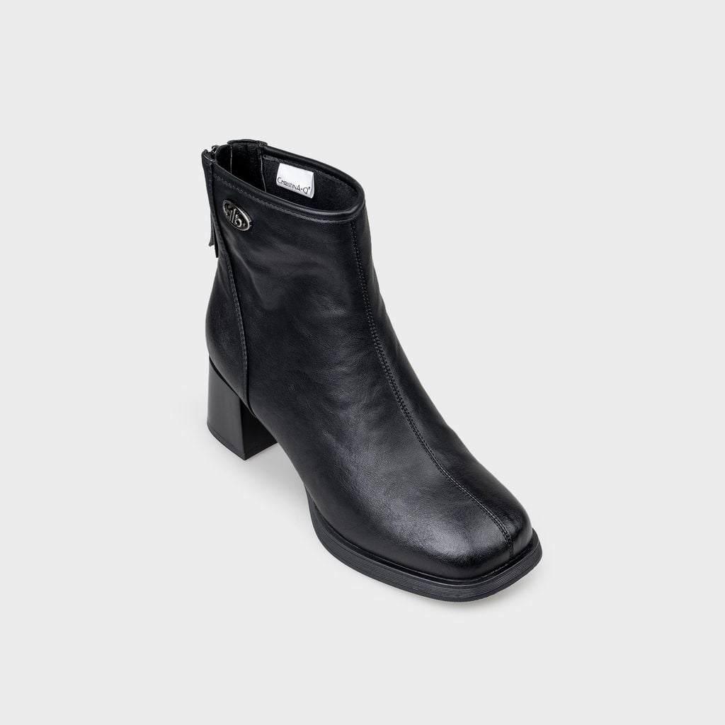 Giày Boots Nữ Mũi Vuông CHRISTINA-Q BOV025H