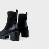 Giày Boots Nữ Mũi Tròn CHRISTINA-Q BOT136H
