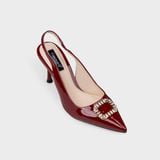 Giày Nữ Cao Gót Bít Mũi Nhọn CHRISTINA-Q GBN450H