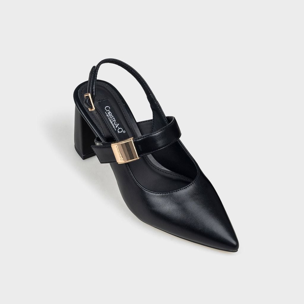 Giày Nữ Cao Gót Bít Mũi Nhọn CHRISTINA-Q GBN446I