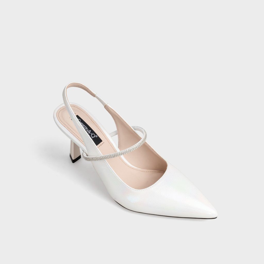 Giày Nữ Cao Gót Bít Mũi Nhọn CHRISTINA-Q GBN390H